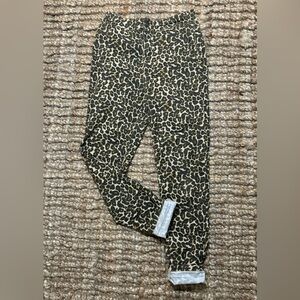Free People We The Free Animal Print High-Waisted Skinny Ankle Pants Size 27